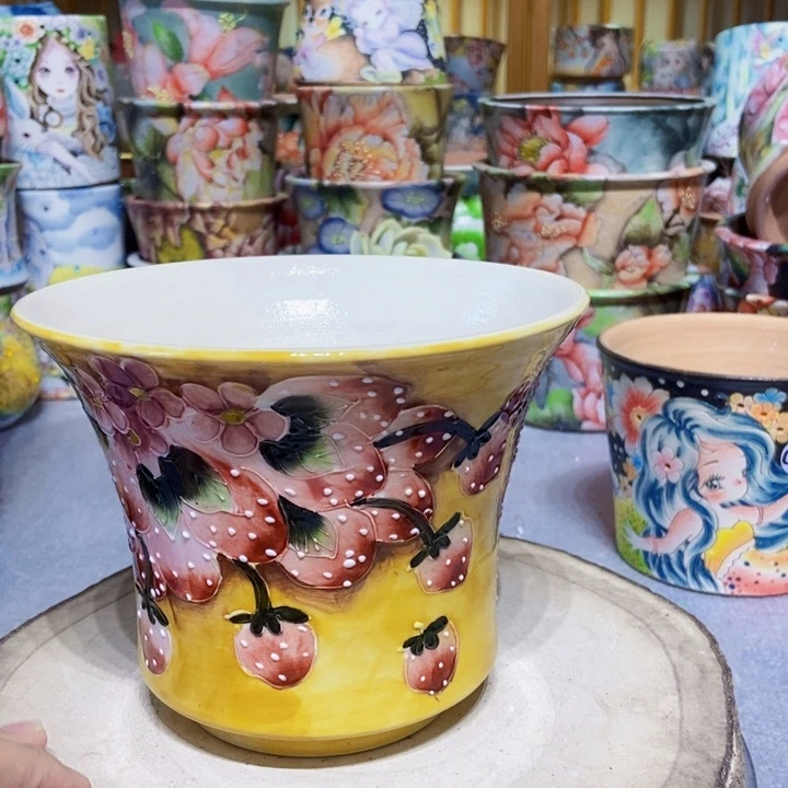 景德镇艺术手绘作品