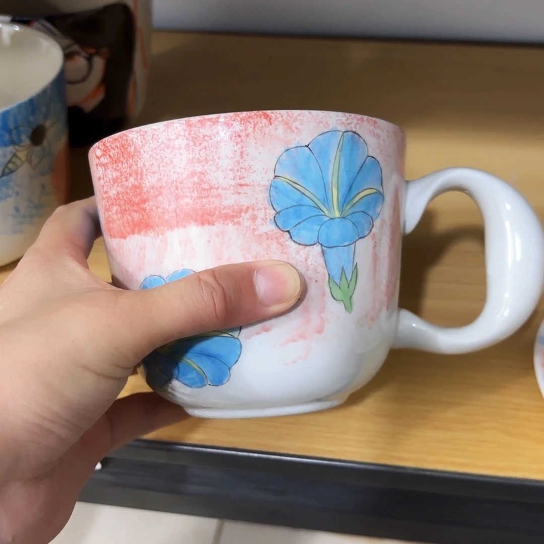 手绘创意高温釉下彩陶瓷