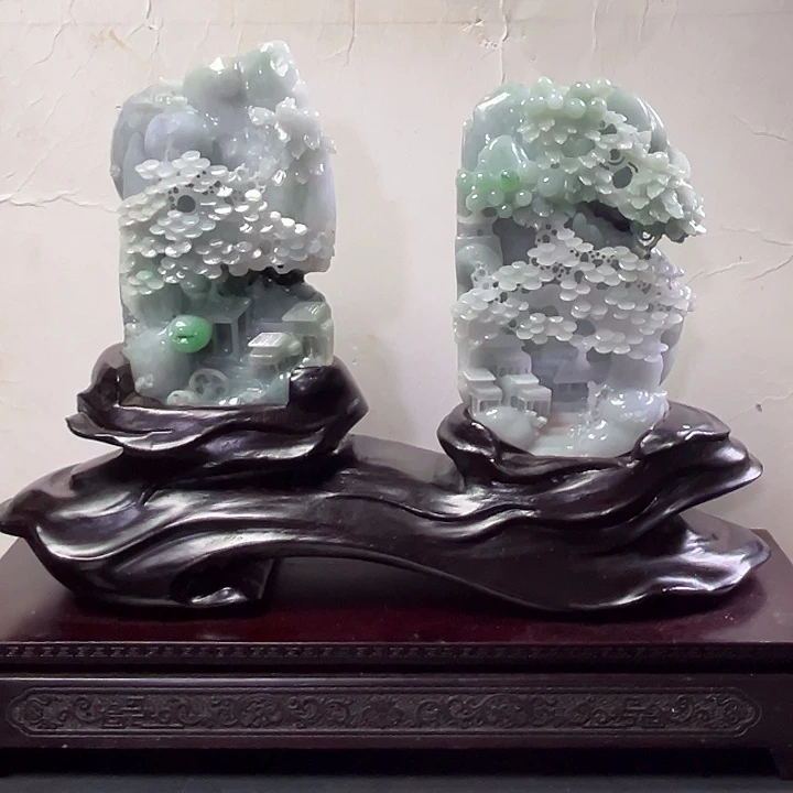 翡翠摆件未镶嵌翡翠