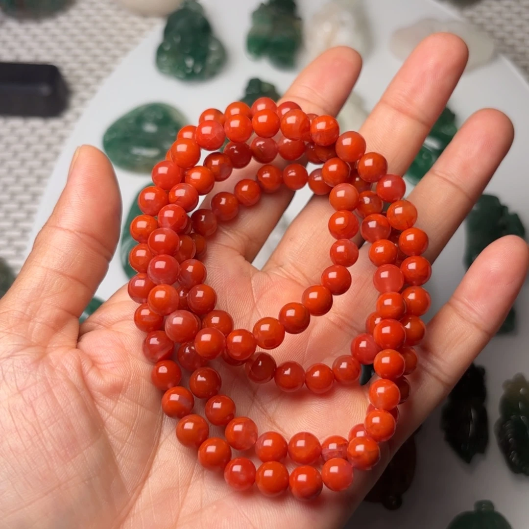 阿***宝未镶嵌手链南红玛瑙南红手链