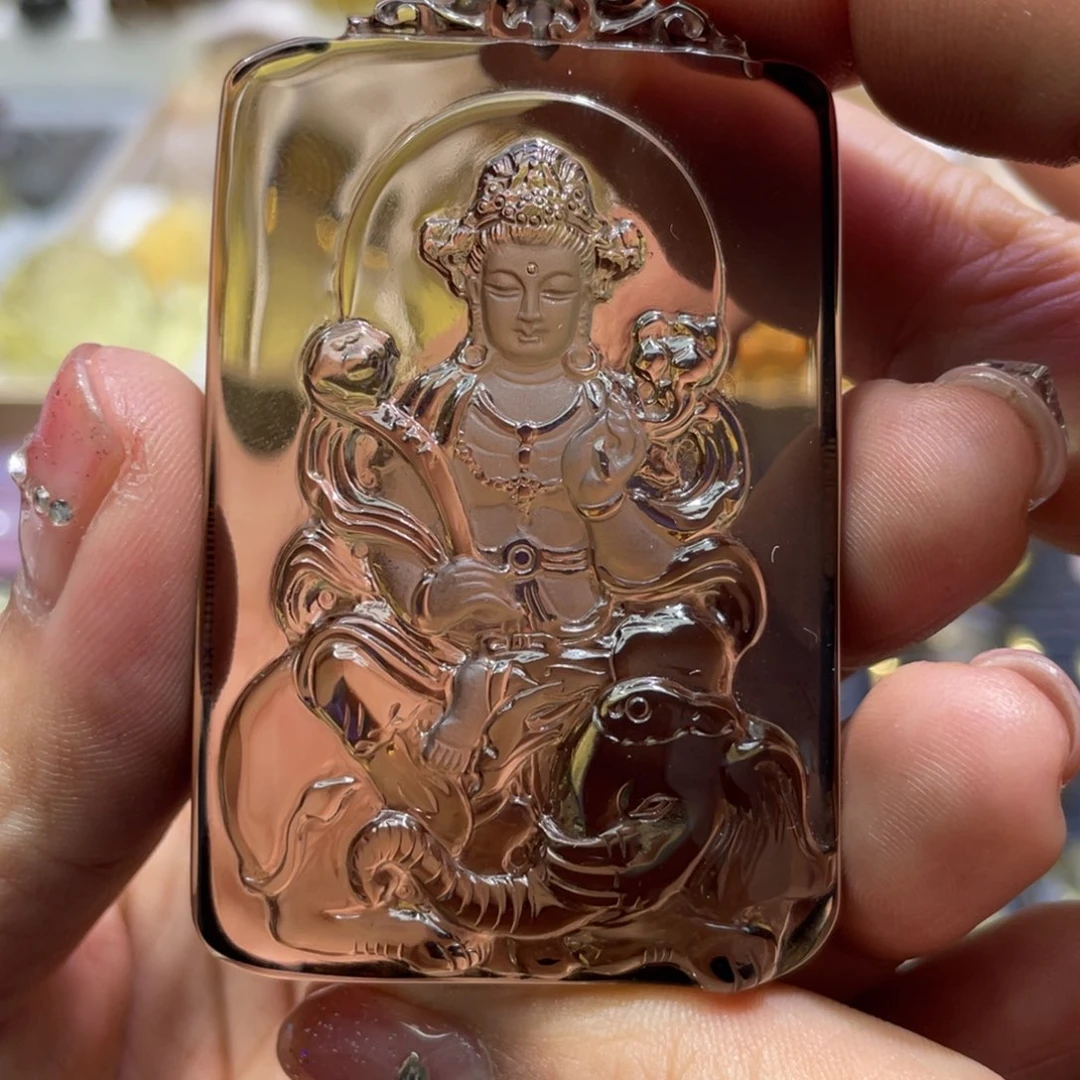 水晶颈饰未镶嵌定制