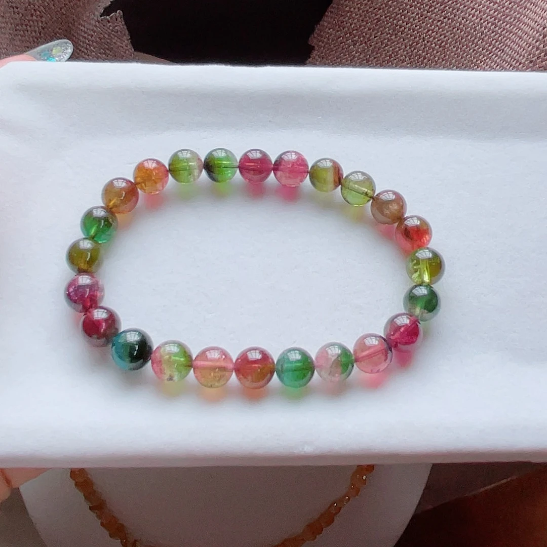 手链未镶嵌碧玺8mm左右