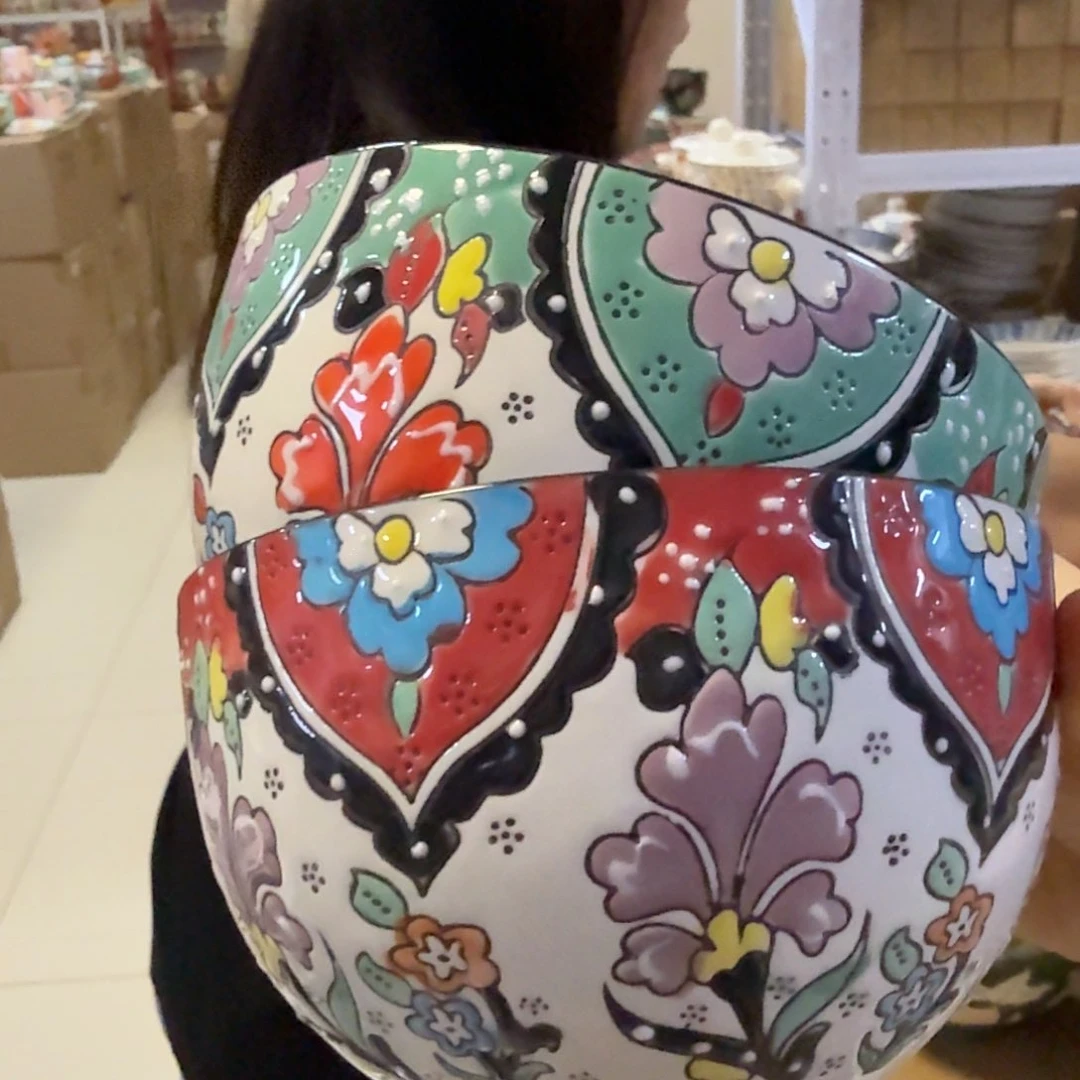 陶瓷5英寸土耳其饭碗2只看图