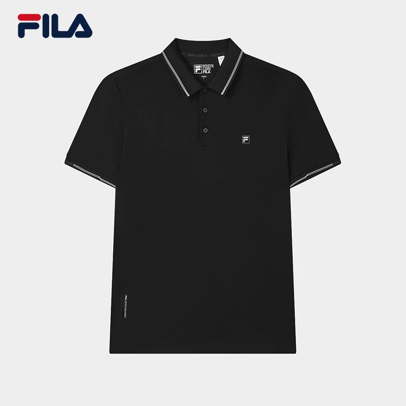 Fila/斐乐男士【五色珠地POLO衫】夏季通勤百搭休闲短袖F11M523105F
