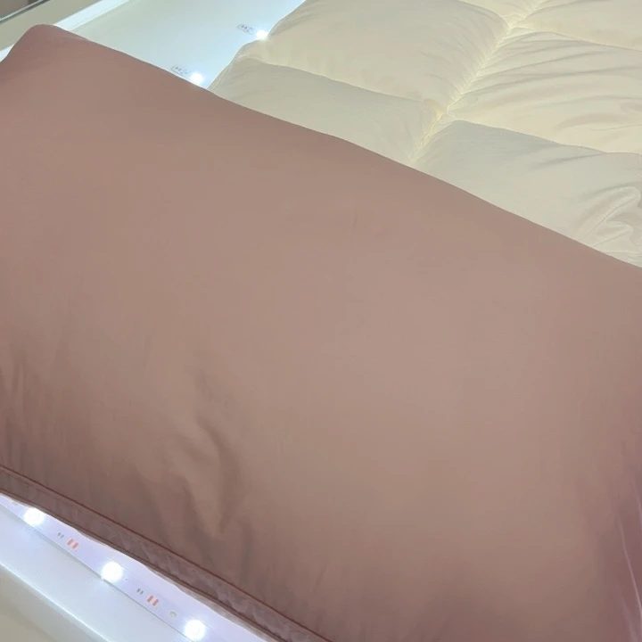 星级酒店同款枕芯 双边粉色