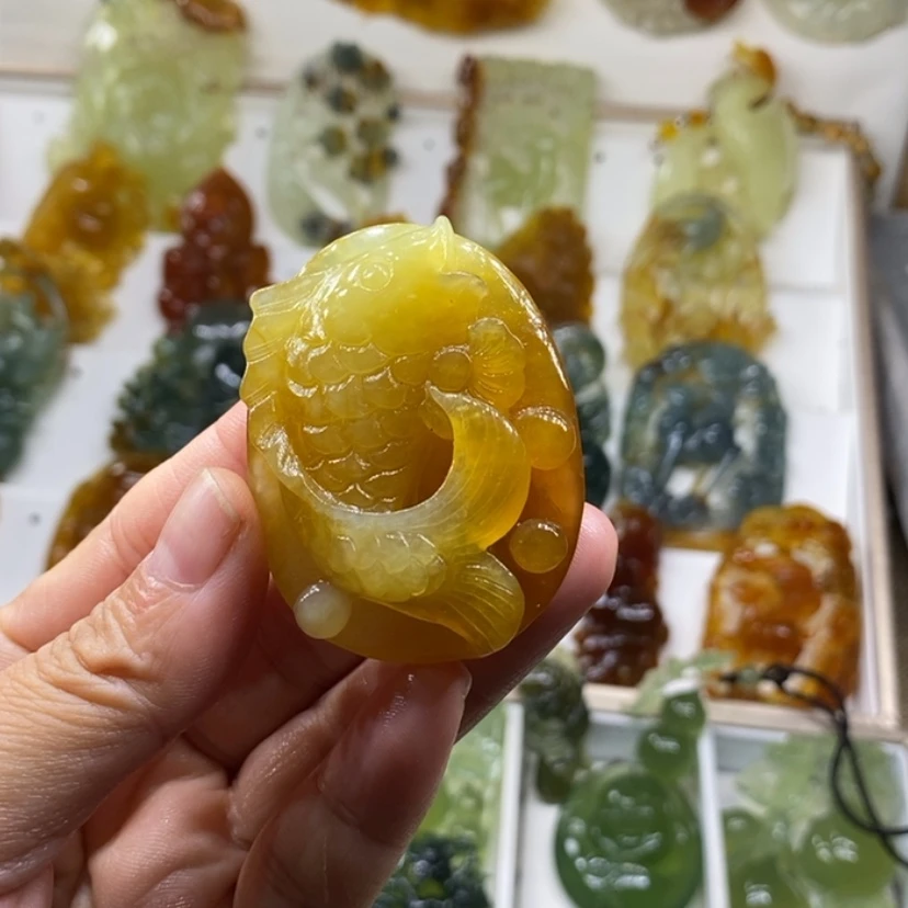【闪购商品】未镶嵌蛇纹石玉颈饰
