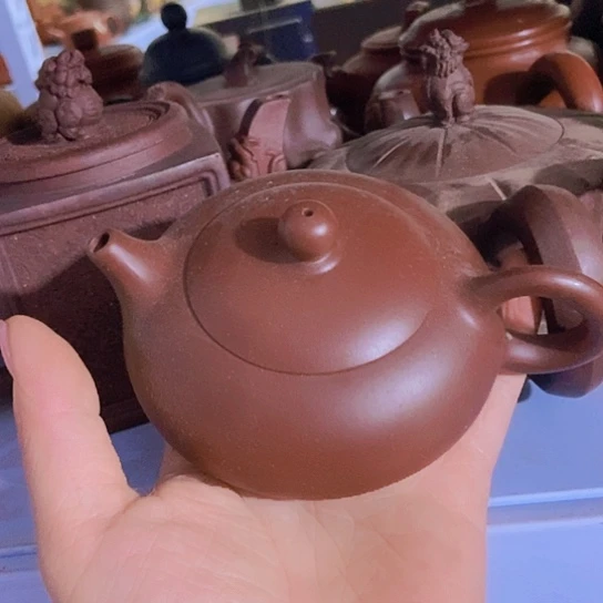 茶壶绿泥宜兴紫砂全手工制作工艺