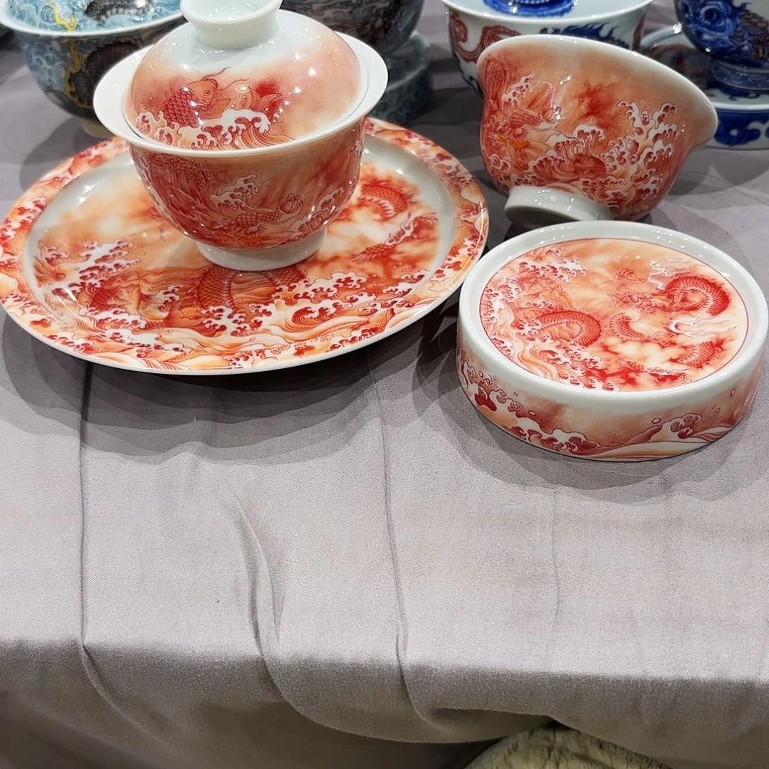 瓷片景德镇瓷器展和