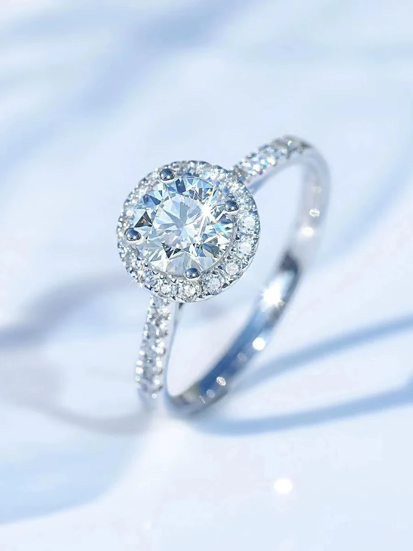 925银戒指 高奢限量款-南非之星【2克拉纯银女戒】11