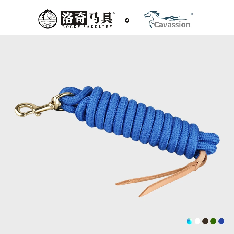 Cavassion牛仔牵马绳牵马缰绳 拉马绳 耐用防滑3M洛奇马具8218019