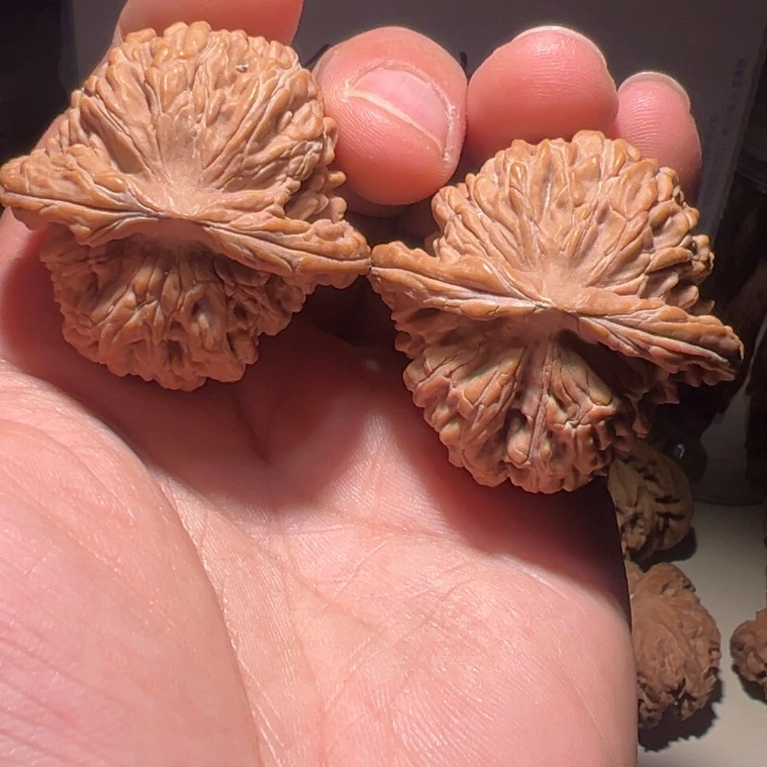 把件文玩核桃42尺全品平谷四座楼