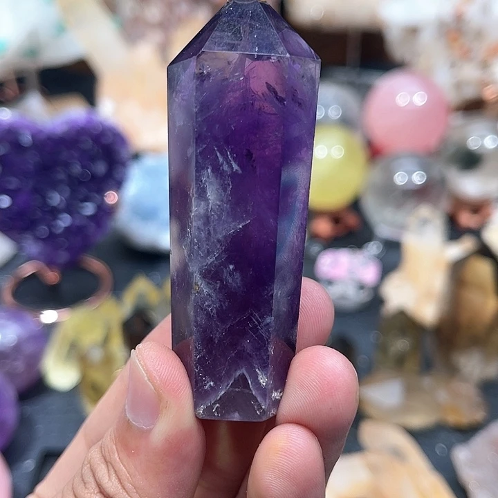 水晶水晶未镶嵌紫水晶