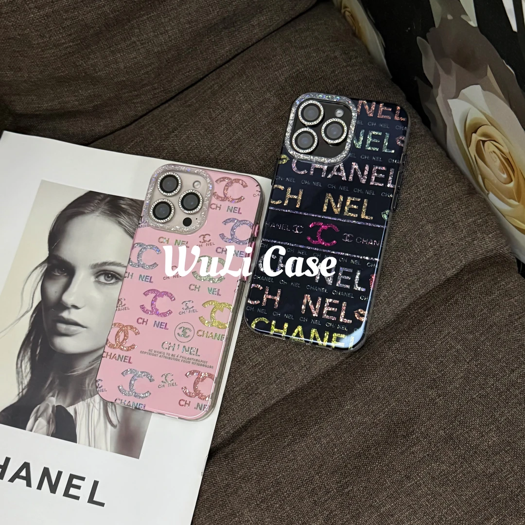 【适用苹果】满天星小香iPhone16promax手机壳全包13 14 15亚克力女