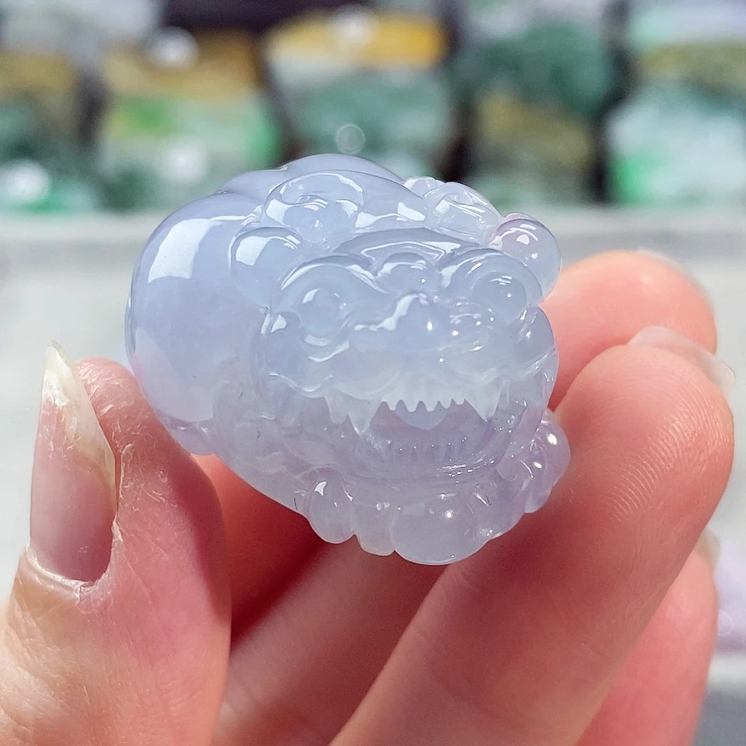 颈饰未镶嵌翡翠天然