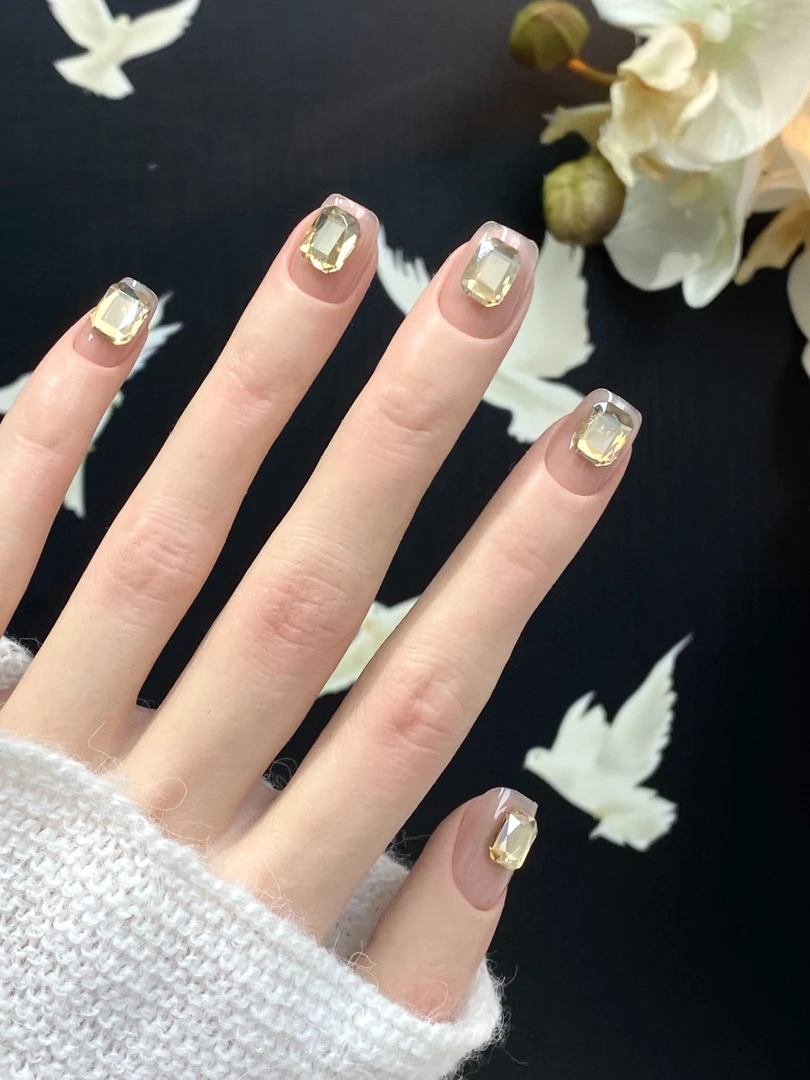 【八角钻】直播间专属福利款NAILGO手工美甲穿戴甲可爱细长