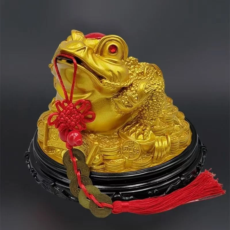 三足金蟾祝福摆件