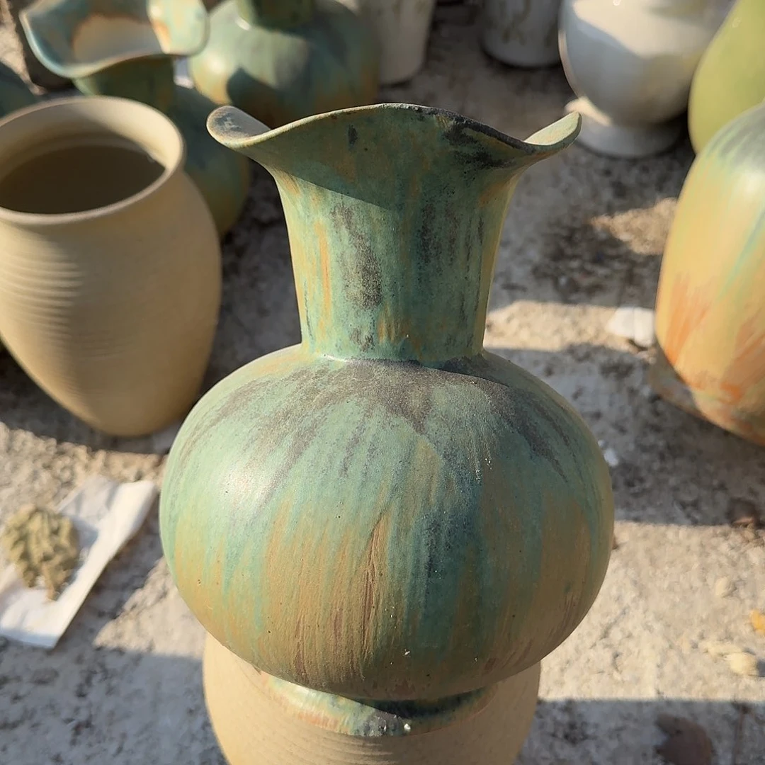 陶瓷微瑕景德镇手工花器