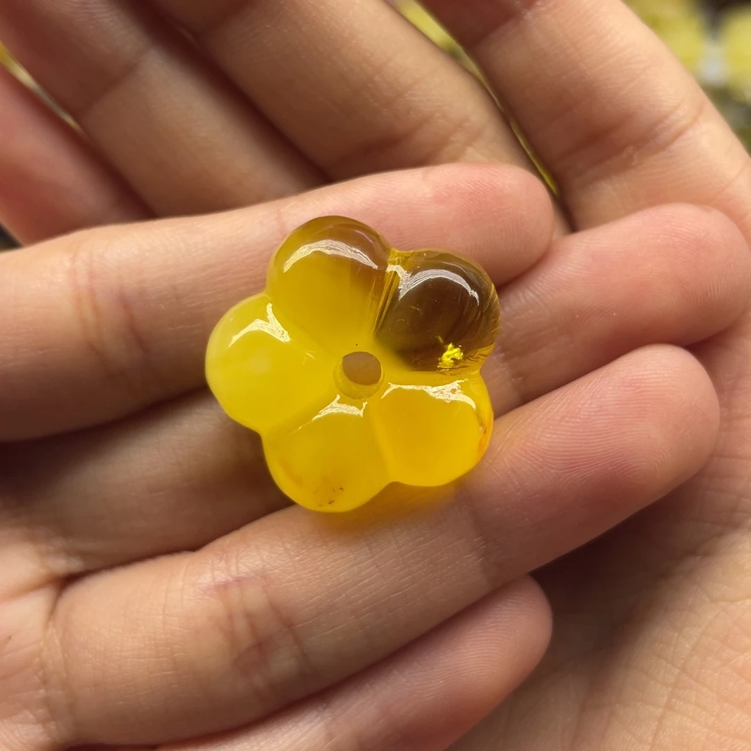 琥珀未镶嵌裸石天然琥珀mila