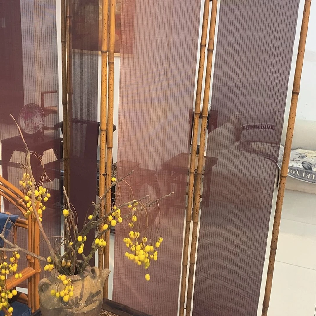 梅鹿竹屏风屏风屏风