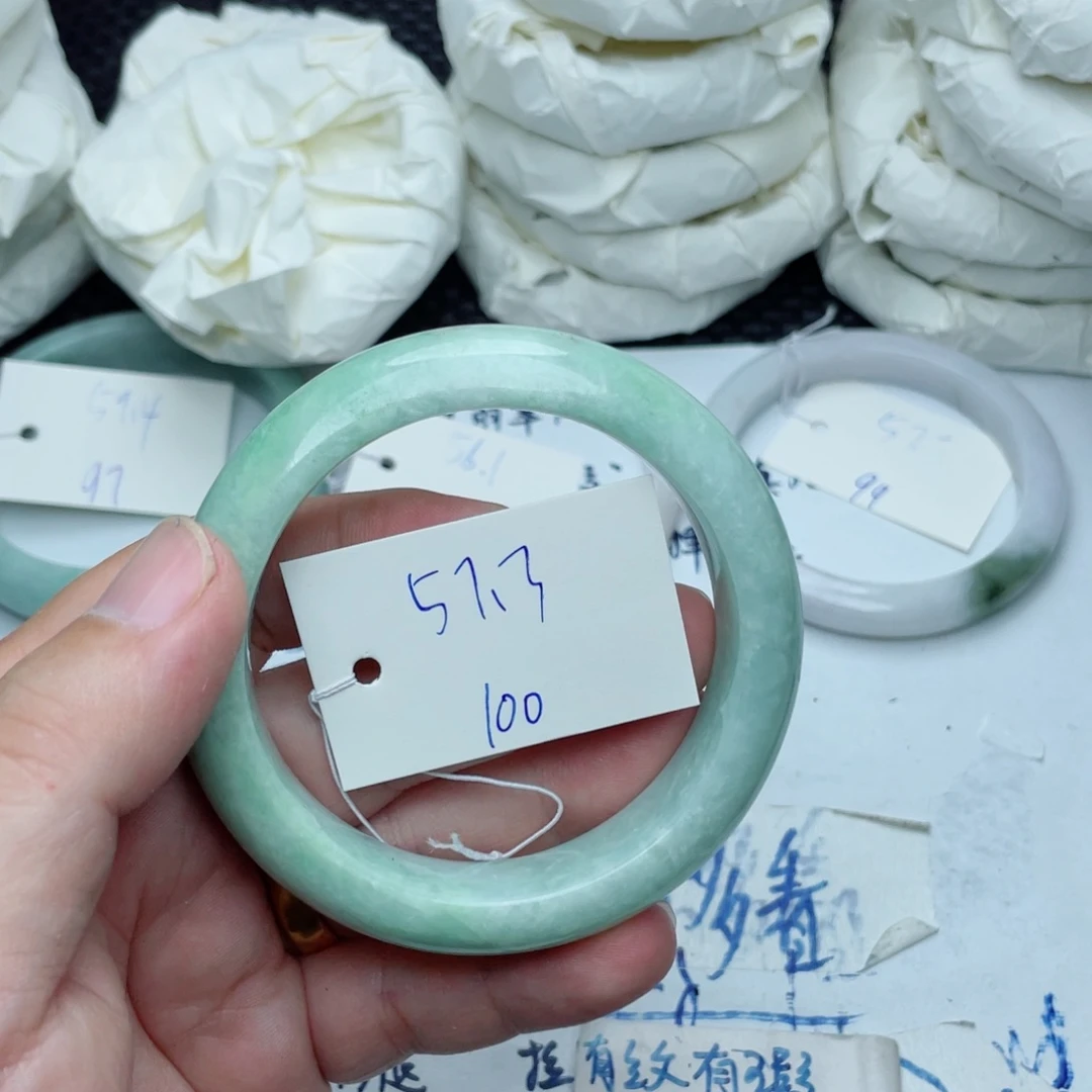 未镶嵌手镯翡翠翡翠手镯100