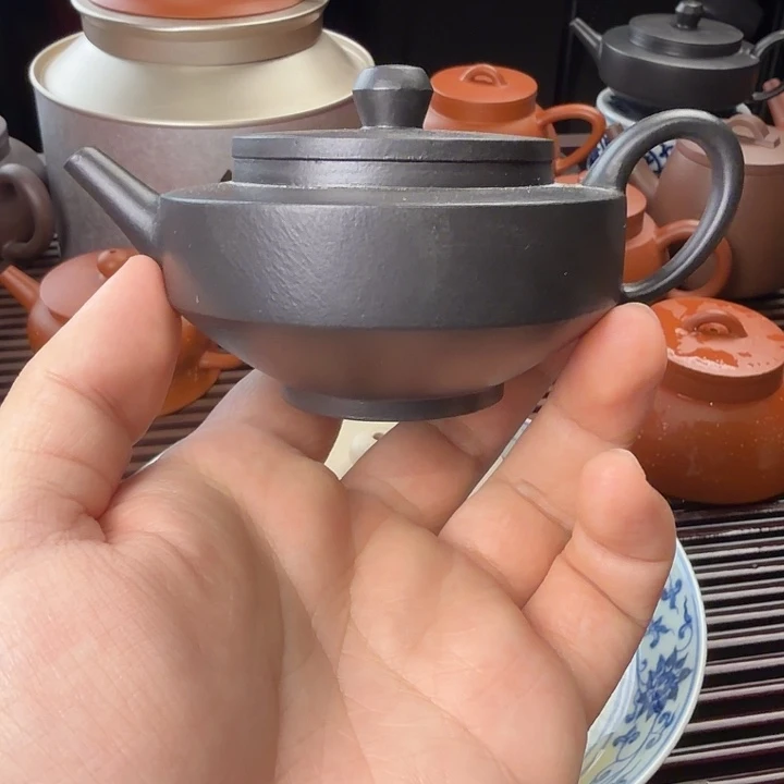 上****茶壶紫砂微瑕钻石