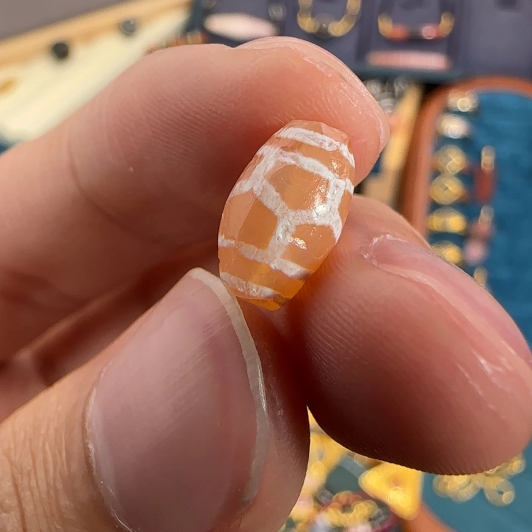 玛瑙/玉髓寿珠未镶嵌