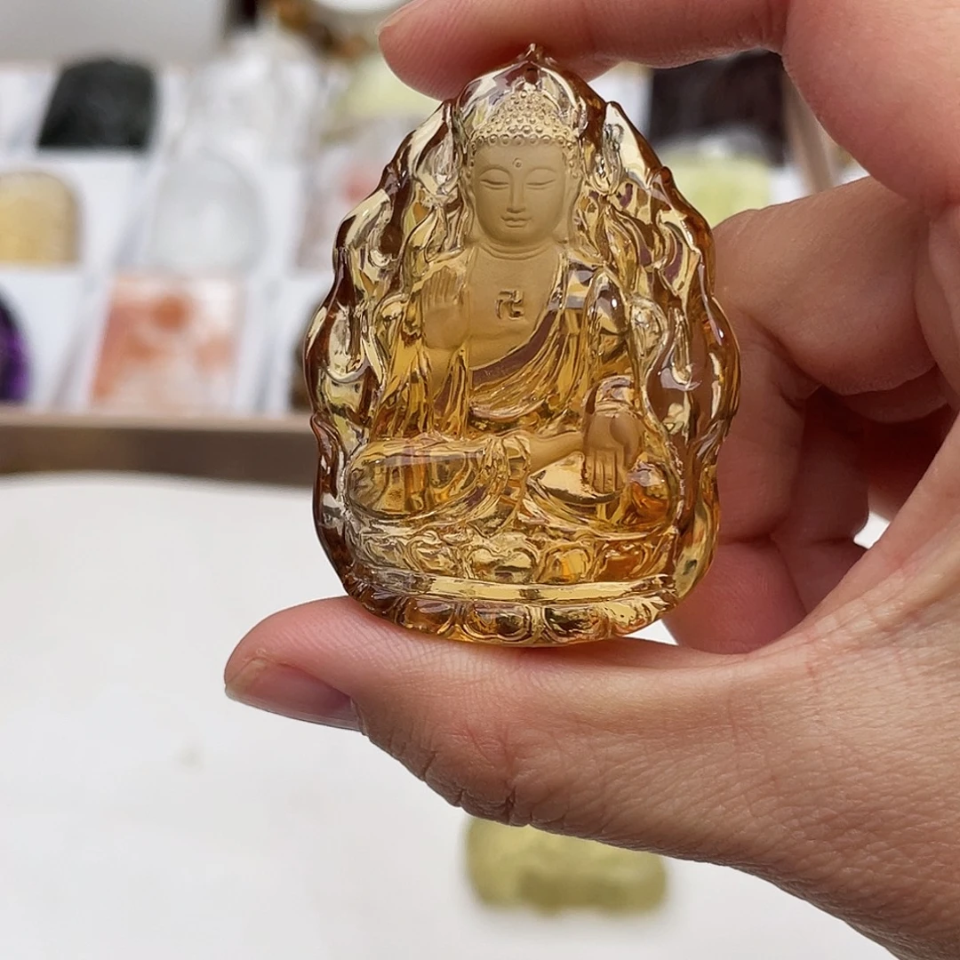 未镶嵌水晶颈饰定制