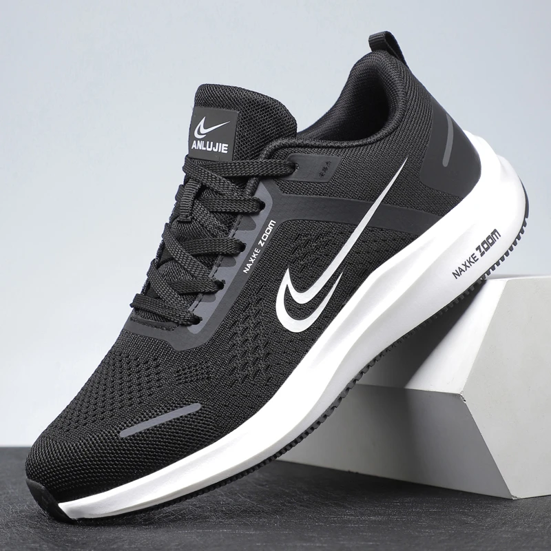 【品牌直发】官网正品男鞋夏季网面休闲运动鞋防滑软底透气跑步鞋