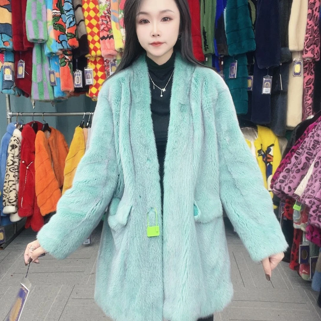 貂皮大衣时尚潮流