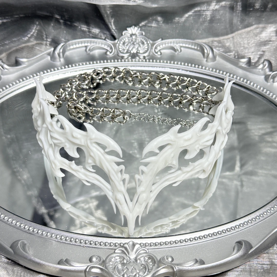 026 颈环项链 配饰哥特暗黑小众重工y2k亚文化千禧辣妹潮流