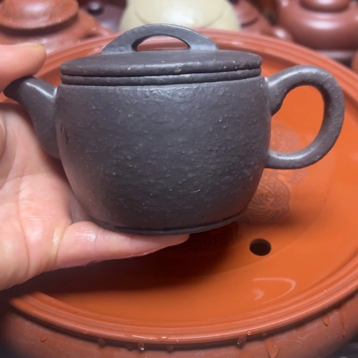 紫砂茶壶宜兴原矿天青