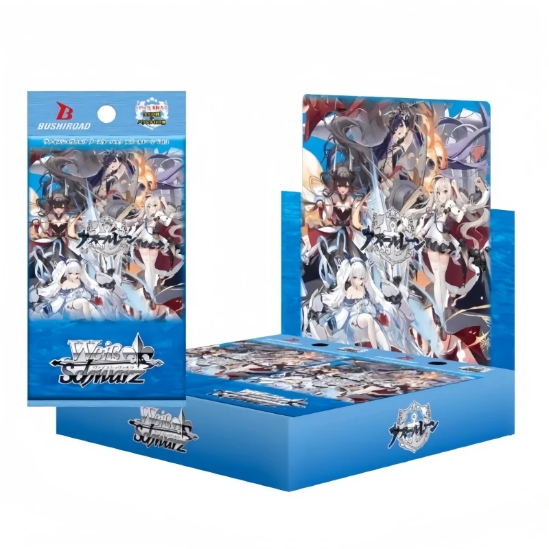 日版国现 WS黑白双翼 碧蓝航线2 补充包 动漫卡牌 收藏 盲盒 拆卡