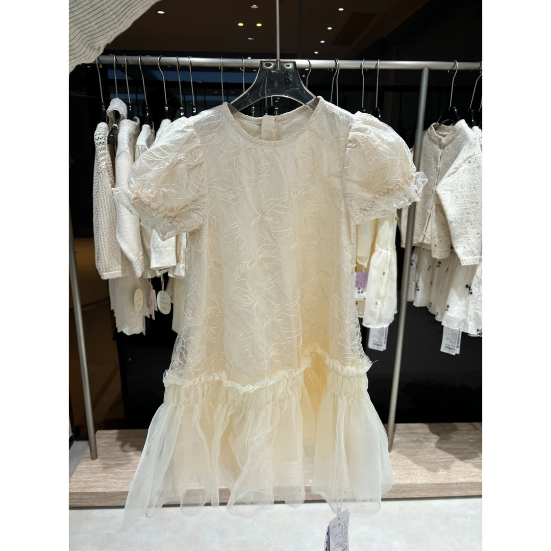 【简么么】C夏季童装女童时尚百搭设计师公主连衣裙ENCK88211