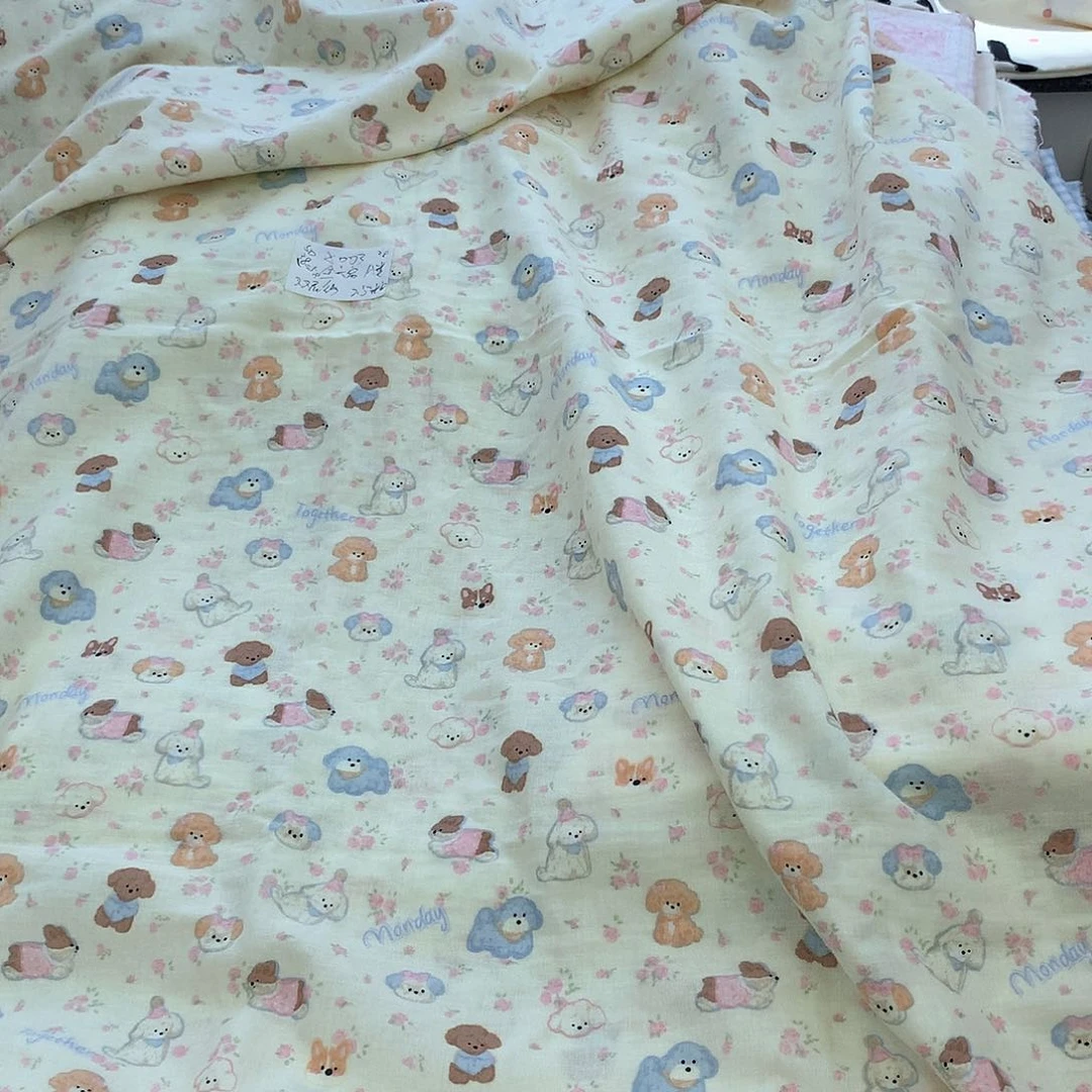 棉A003全棉2.5米宽A类双层纱