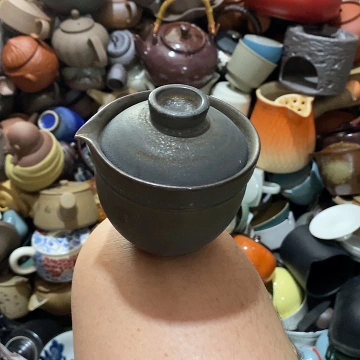 瓷片然后我们去过几趟厕所就被