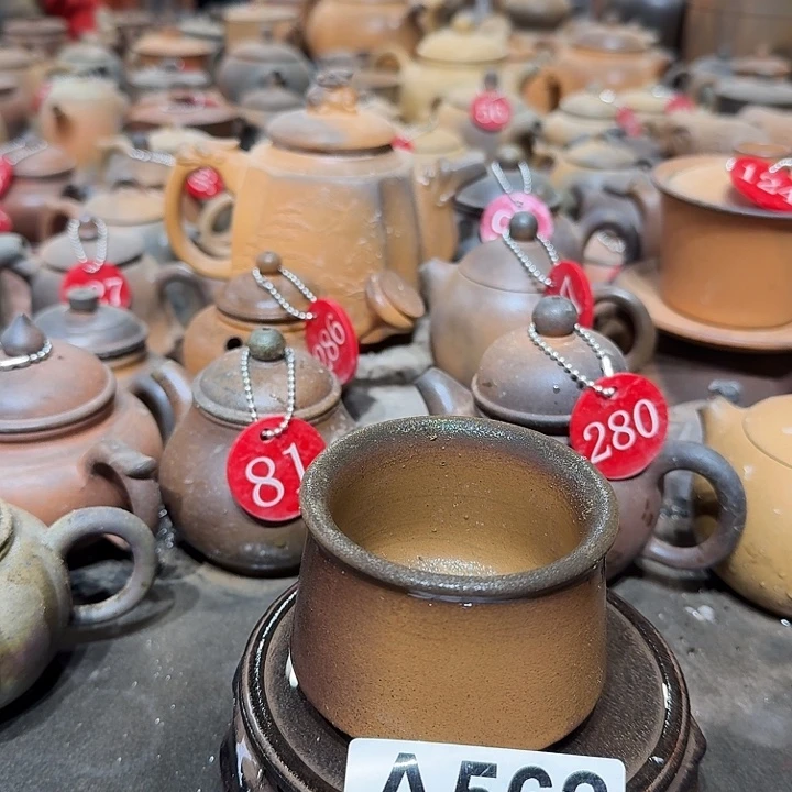 茶壶紫砂坭兴陶柴烧