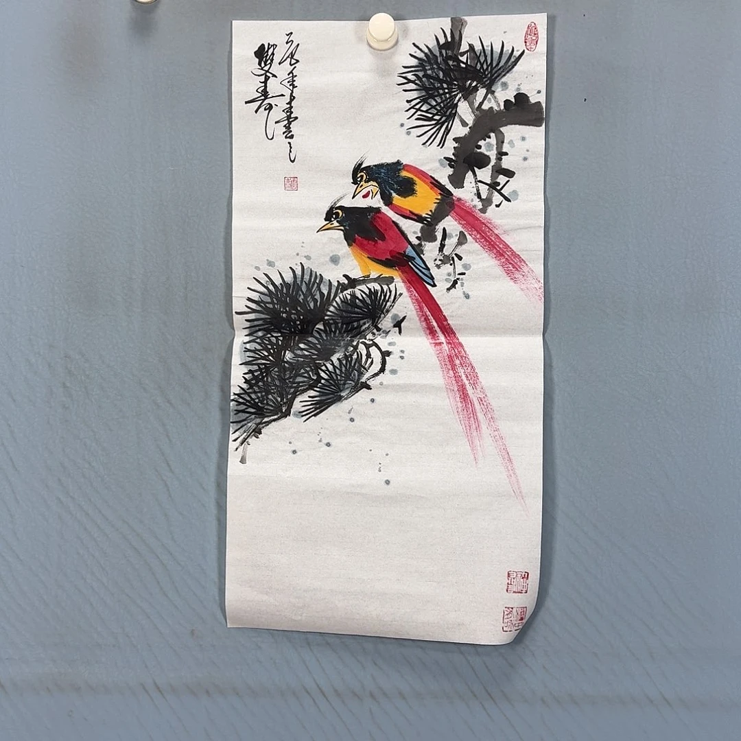 国画17 牡丹一如你初来乍