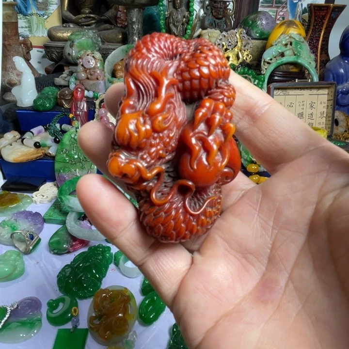 滴血莲花菩提吊坠