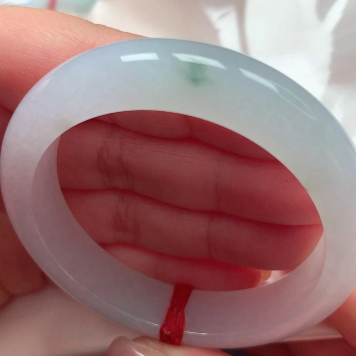 翡翠手镯未镶嵌冰胶胶7