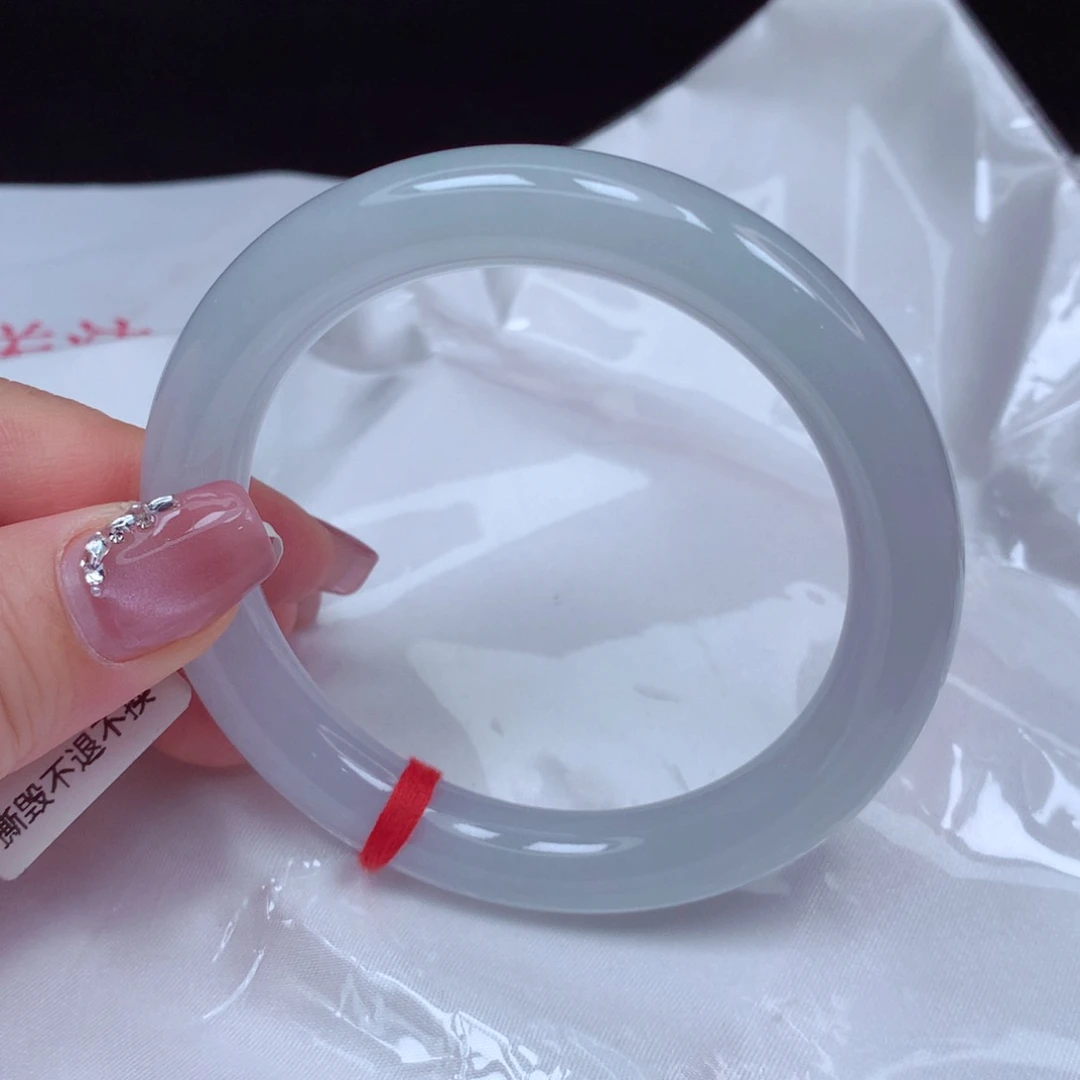 翡翠手镯未镶嵌手镯56