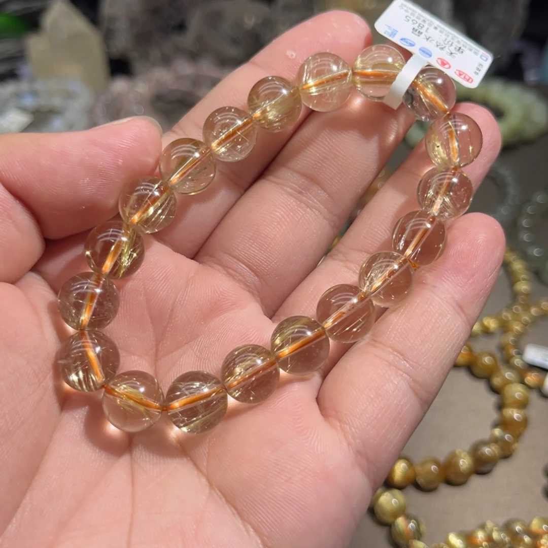 手串未镶嵌水晶凌*雨发晶