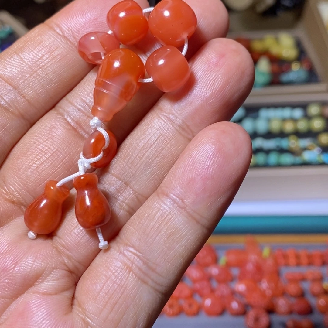 南红玛瑙未镶嵌配饰配饰