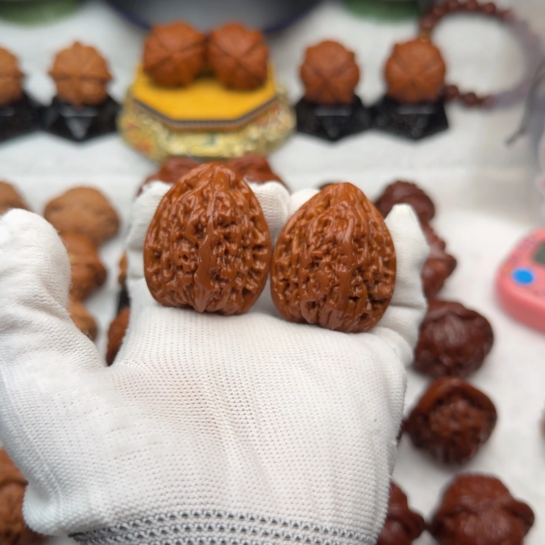 吊坠文玩核桃36老虎头王