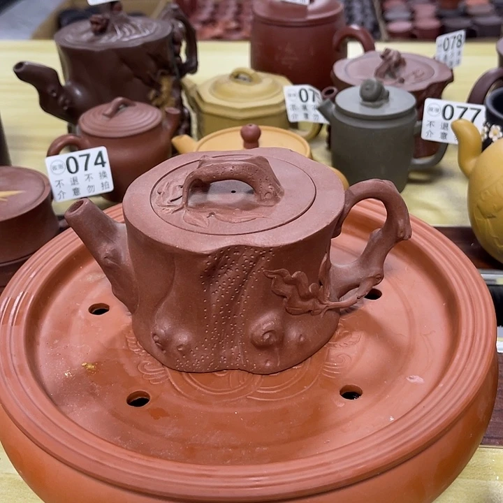 茶杯紫砂宏*宜兴紫砂微瑕