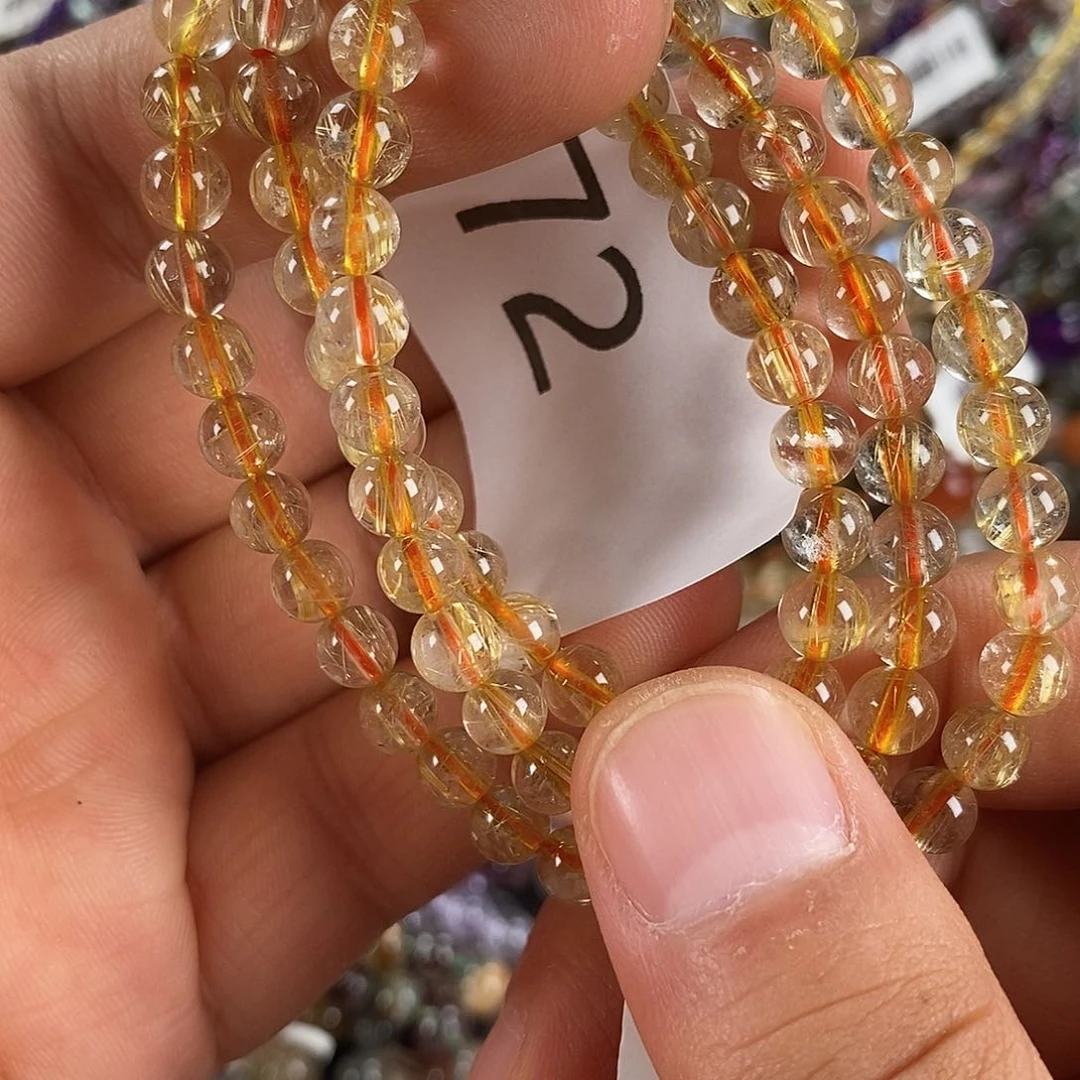 水晶手链未镶嵌手链