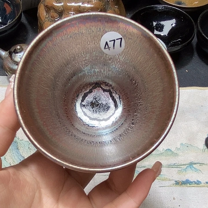 茶盏黑瓷精选茶器477