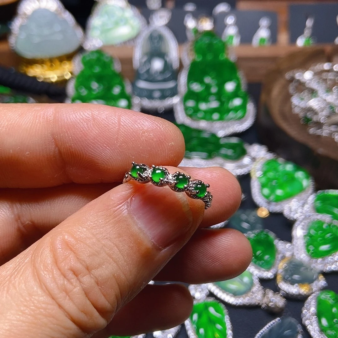 翡翠戒指未镶嵌309戒指