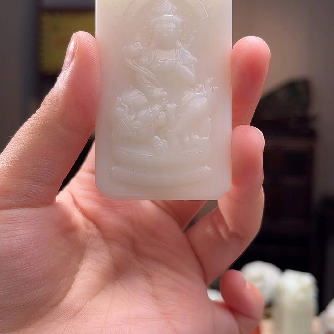 颈饰未镶嵌和田玉用****然