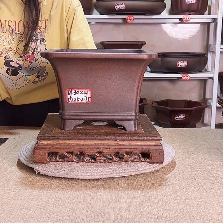 紫砂花盆紫砂花盆