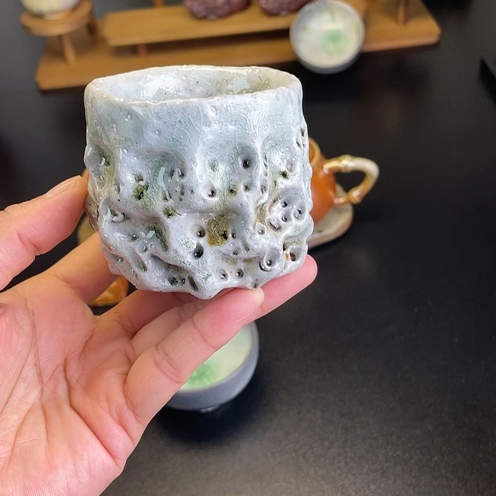 燃薪柴烧茶器主人杯